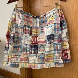 Ralph Lauren madras miniskirt - multicolor